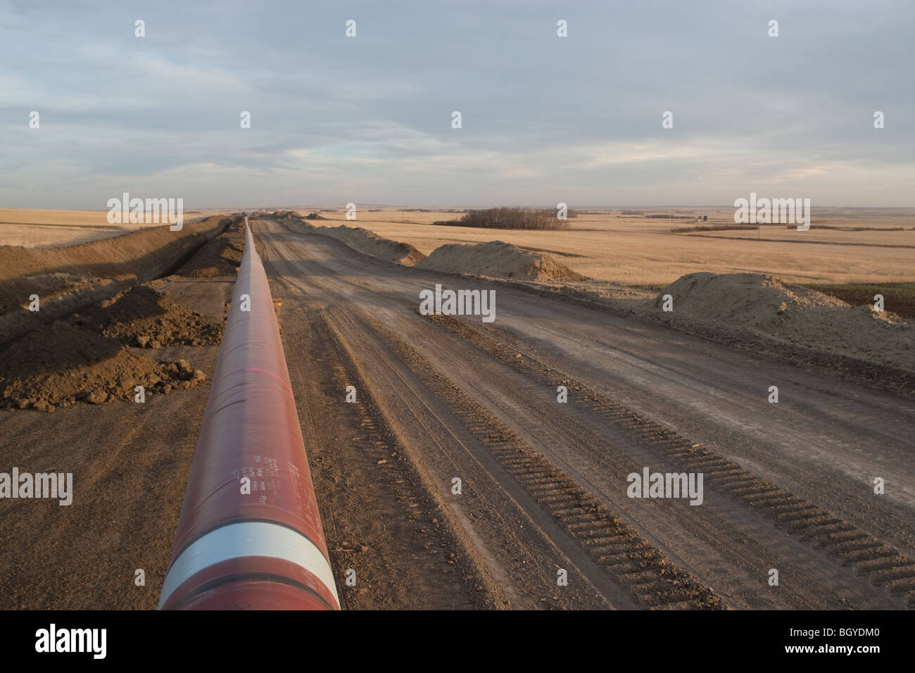 Gas pipeline Stock Photo