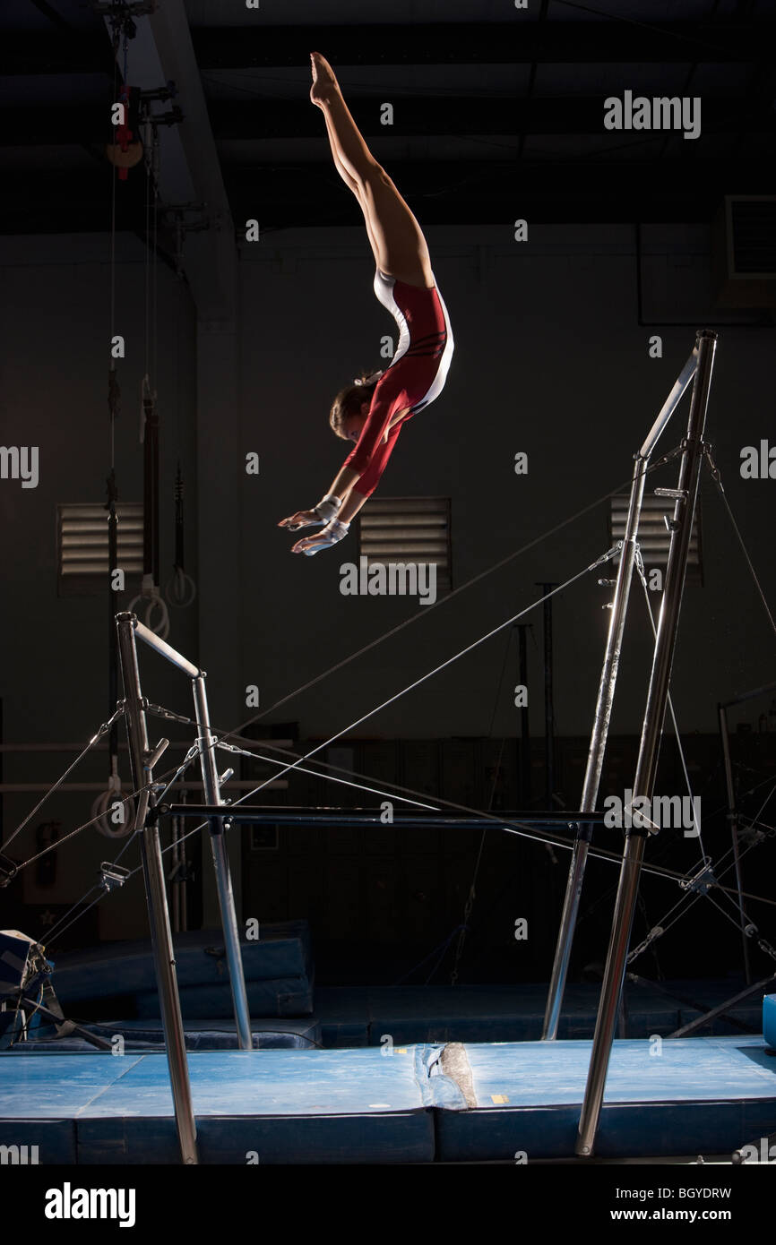 Giants On Bars Gymnastics