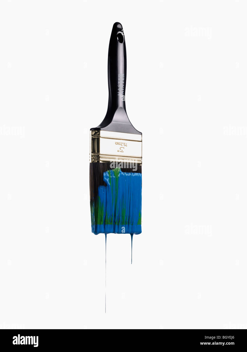 Dripping paint brush hi-res stock photography and images - Alamy