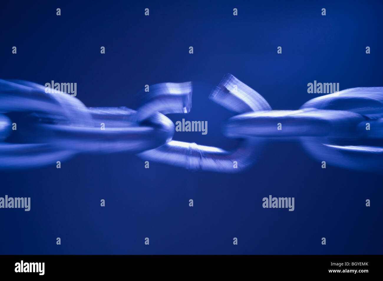 Broken chains links hires stock photography and images Alamy