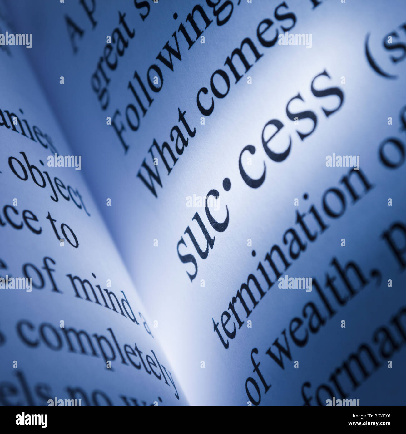 Words in dictionary Stock Photo Alamy