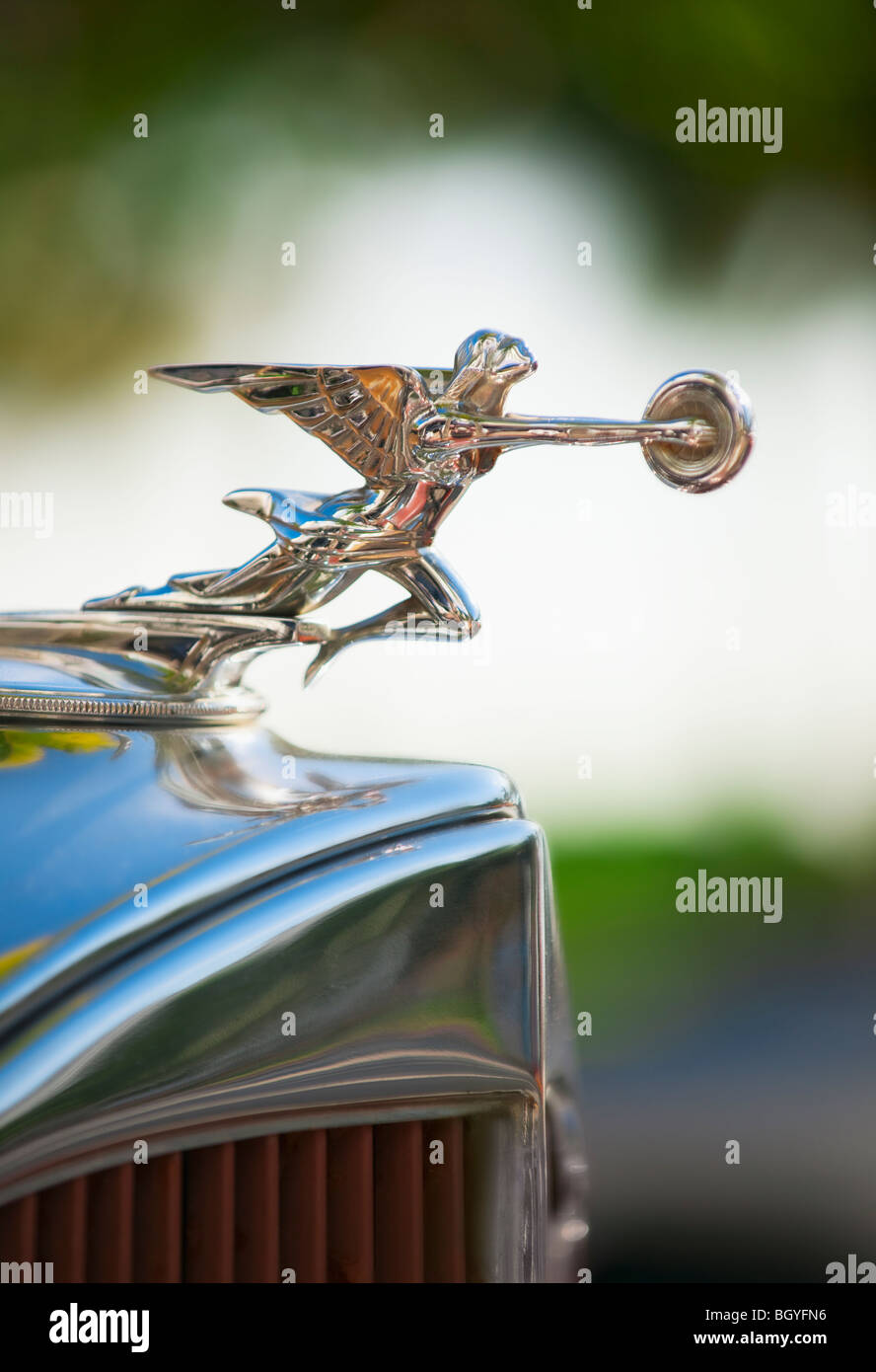 Hood ornament vintage automobile hi-res stock photography and images - Alamy