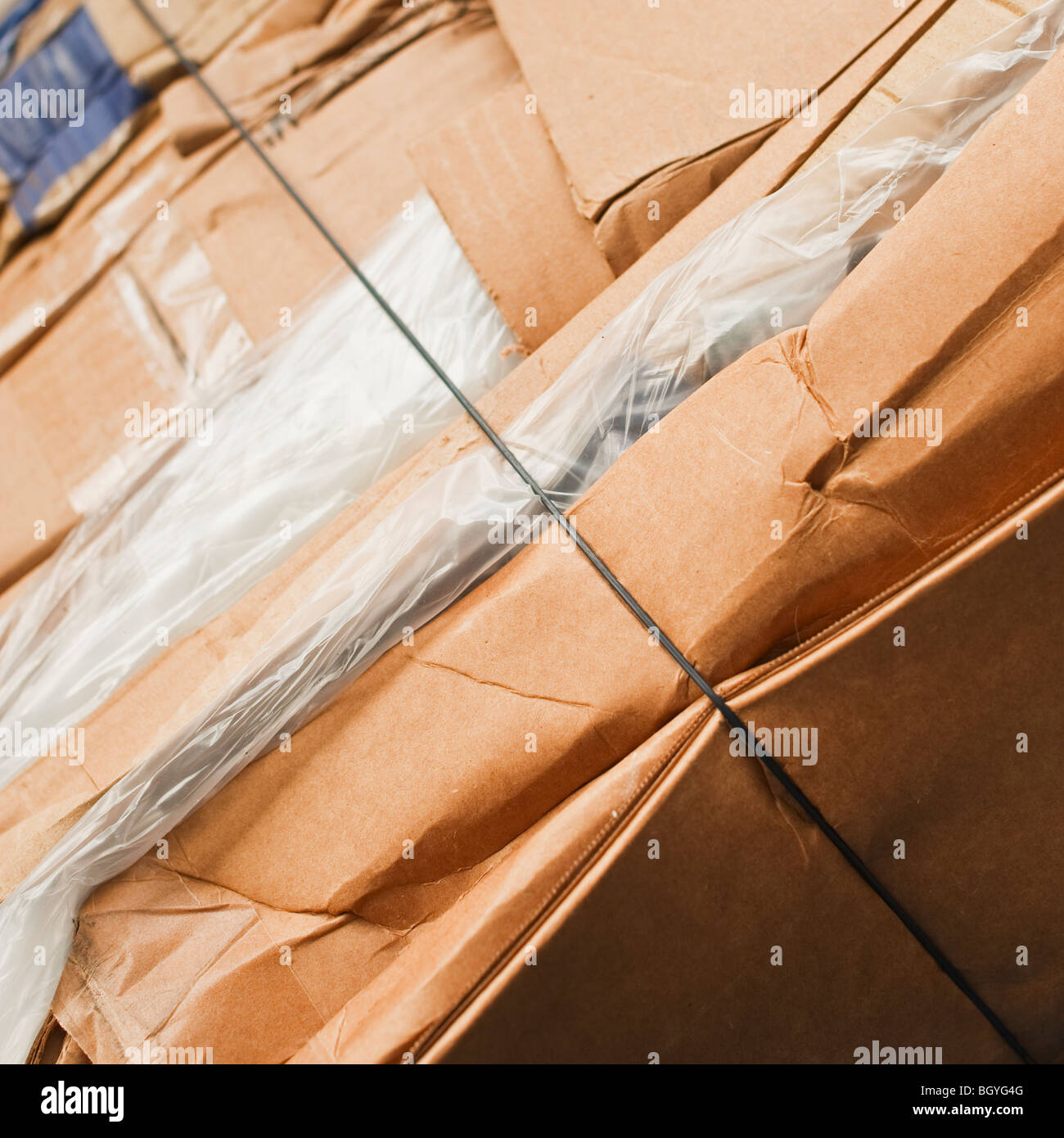 Stack of cardboard Stock Photo Alamy