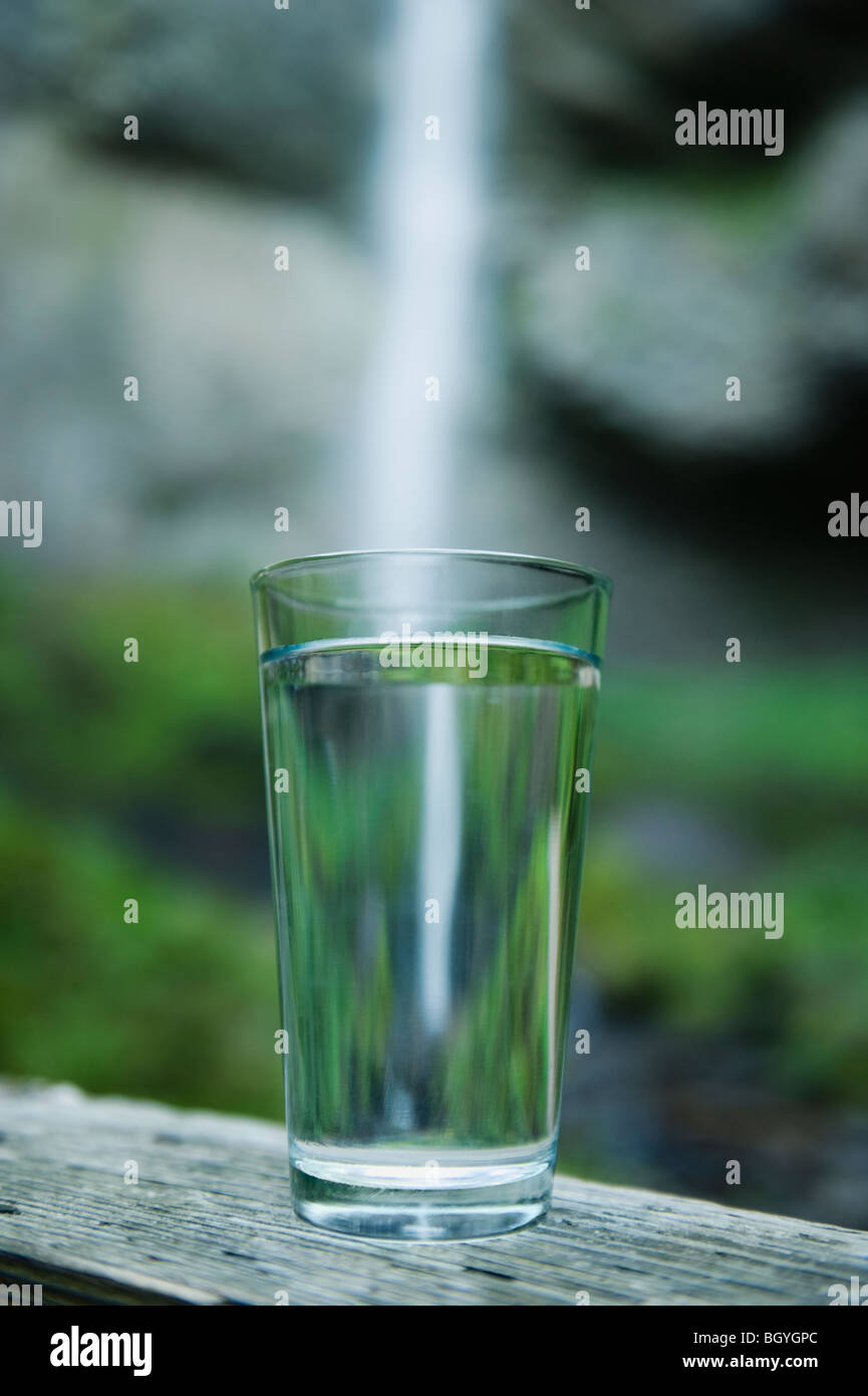 Glass of water Stock Photo Alamy