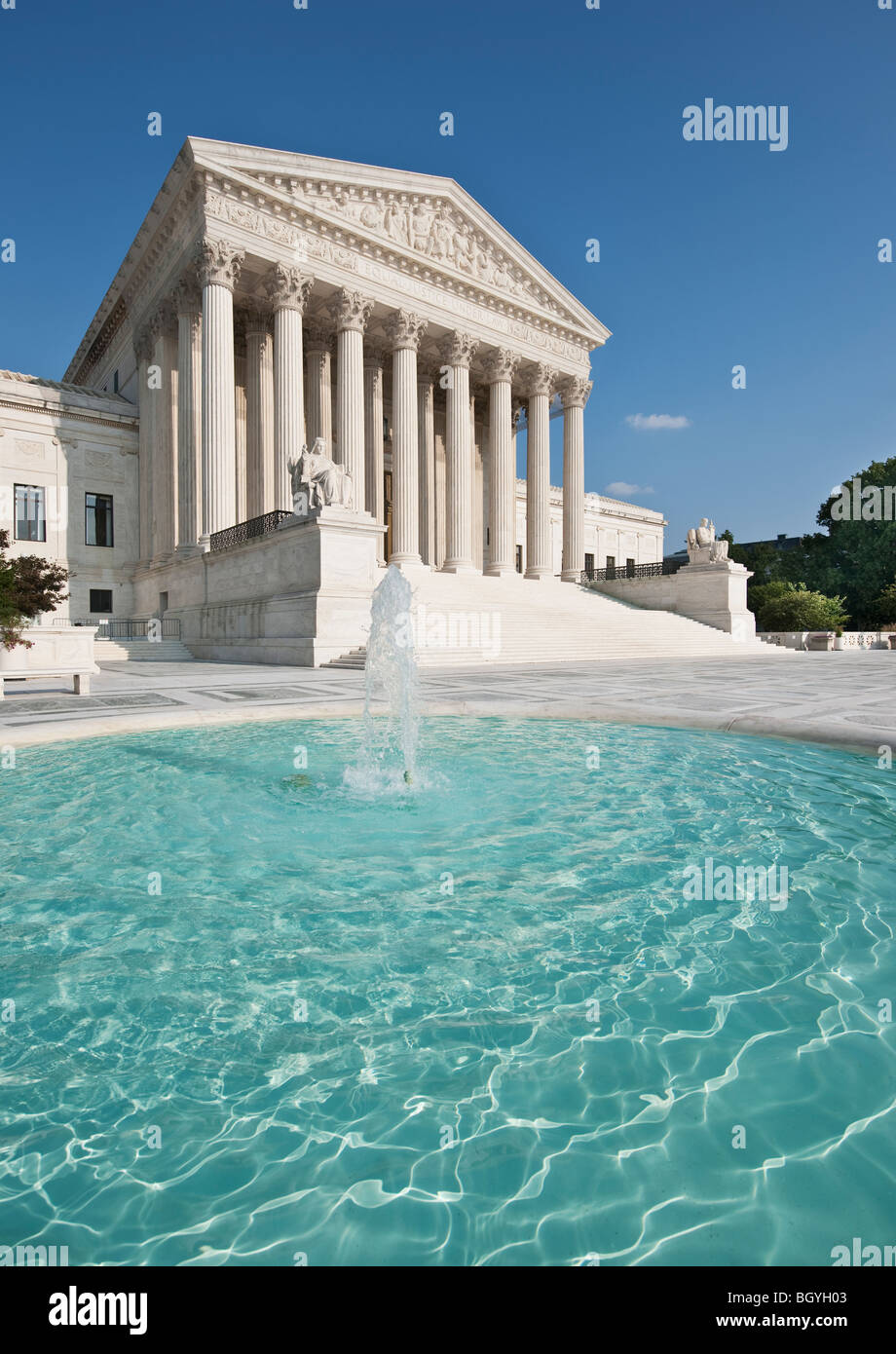 Supreme court building Stock Photo