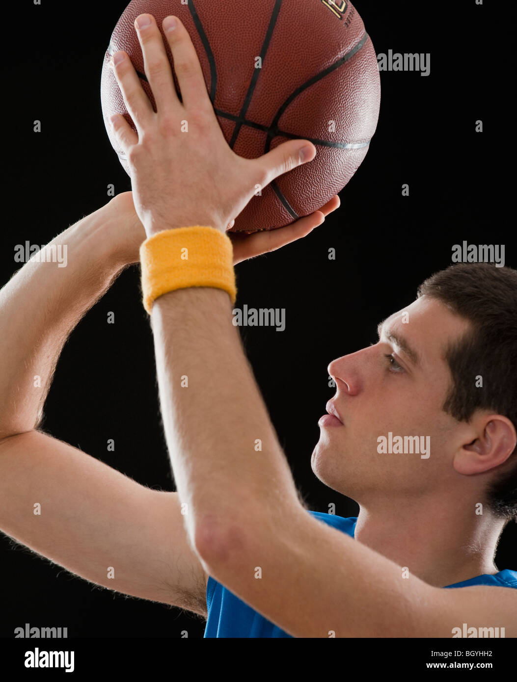 Sweatband head hires stock photography and images Alamy