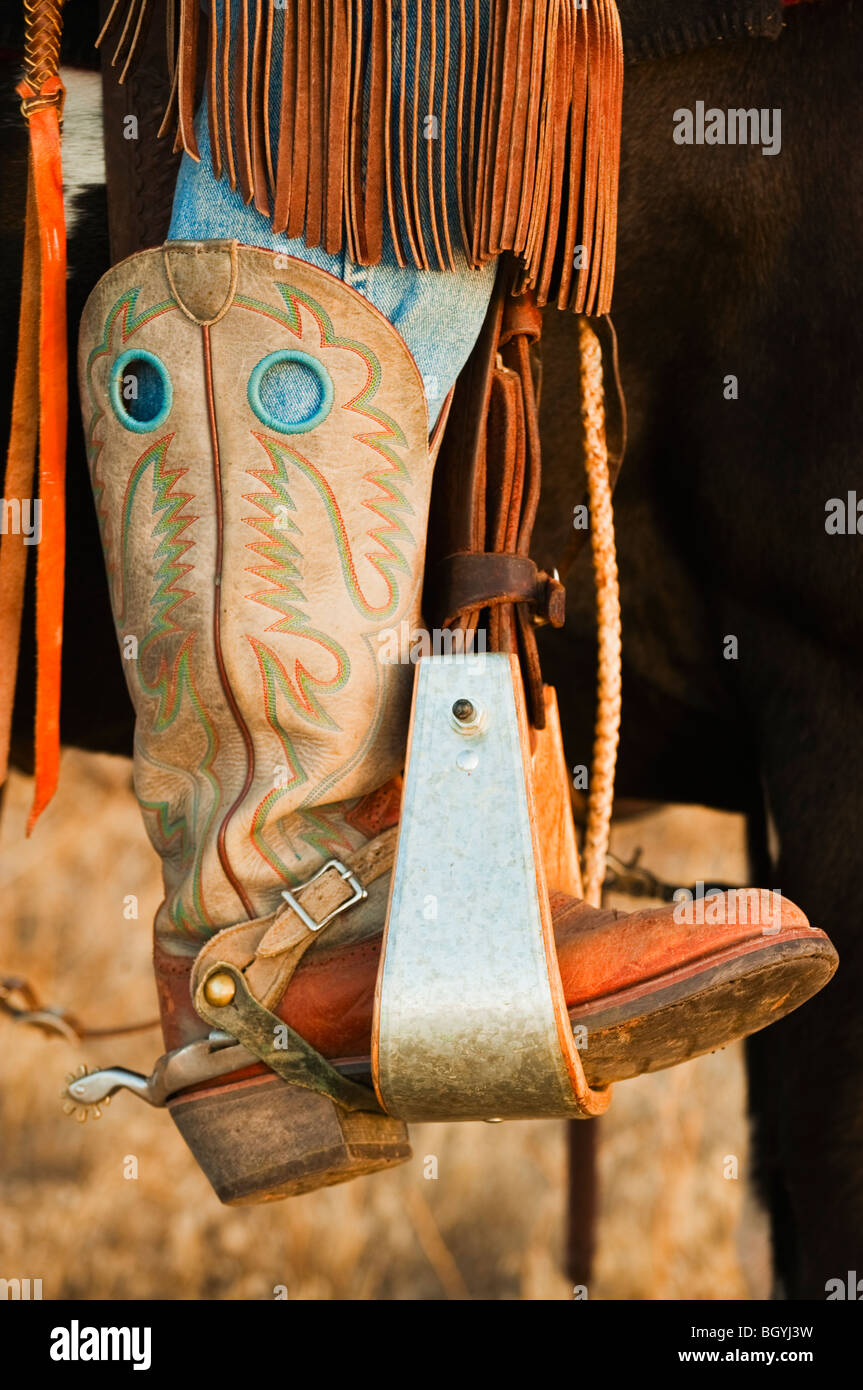 Cowboy boots Stock Photo