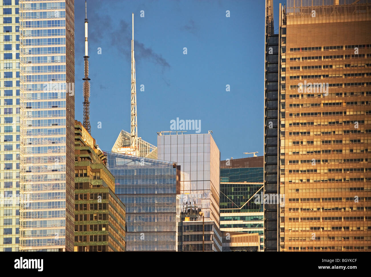High-rise buildings Stock Photo