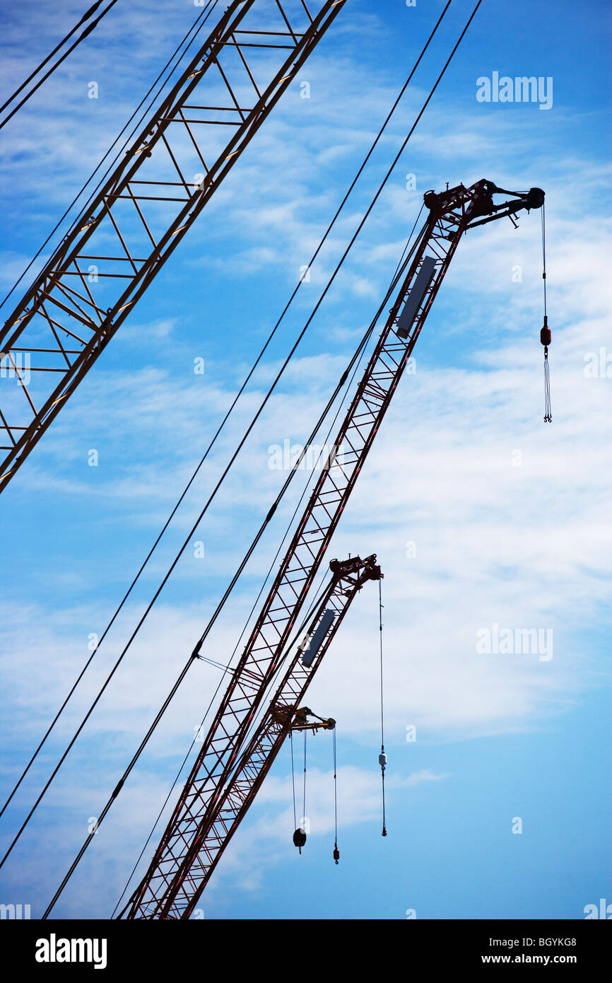 Quay construction cranes hi-res stock photography and images - Alamy