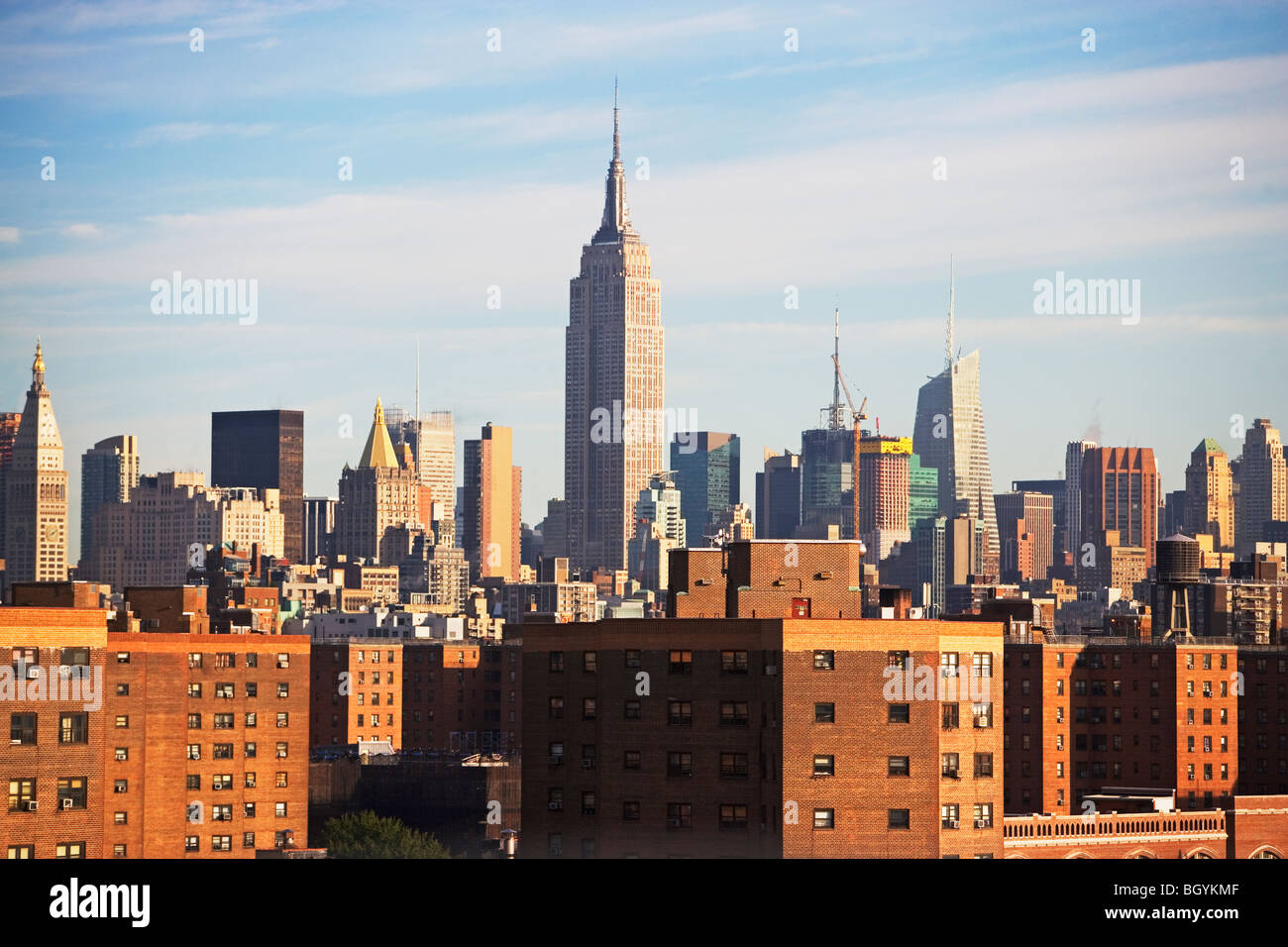 City skyline Stock Photo