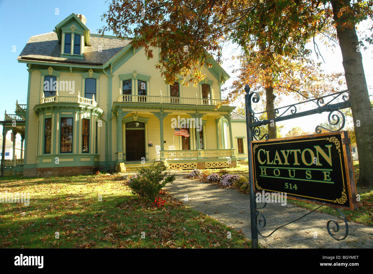 Fort Smith, AR, Arkansas, The Clayton House Stock Photo Alamy