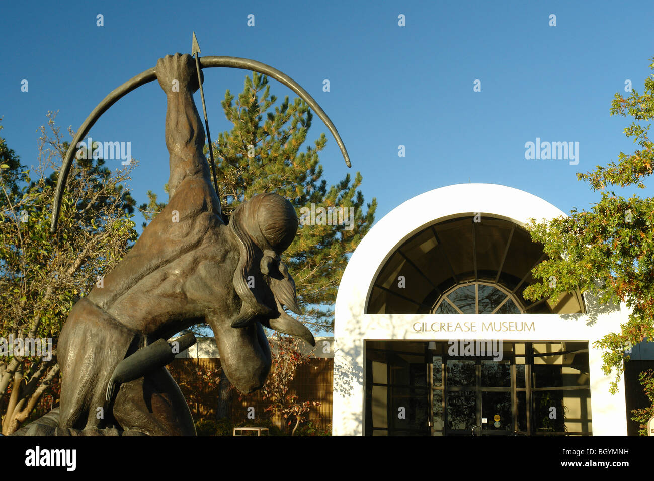 Tulsa, OK, Oklahoma, downtown, Gilcrease Museum Stock Photo