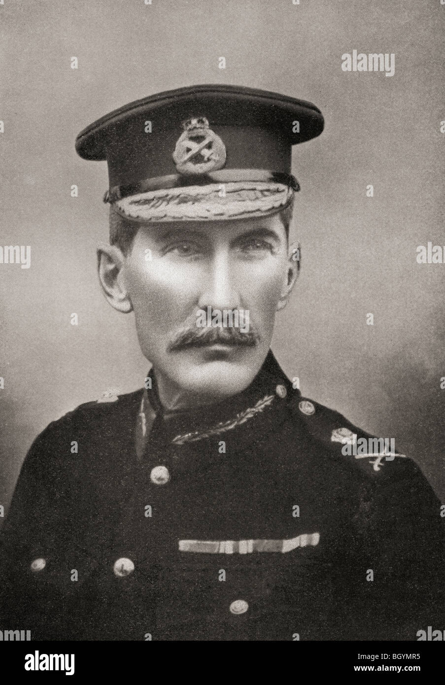 Major-General H.J.T. Hildyard. British commander at the Battle of Colenso during The Second Boer War. Stock Photo