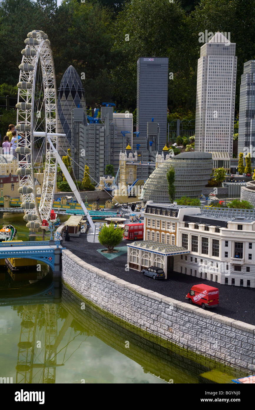 London scene, Legoland Windsor Stock Photo
