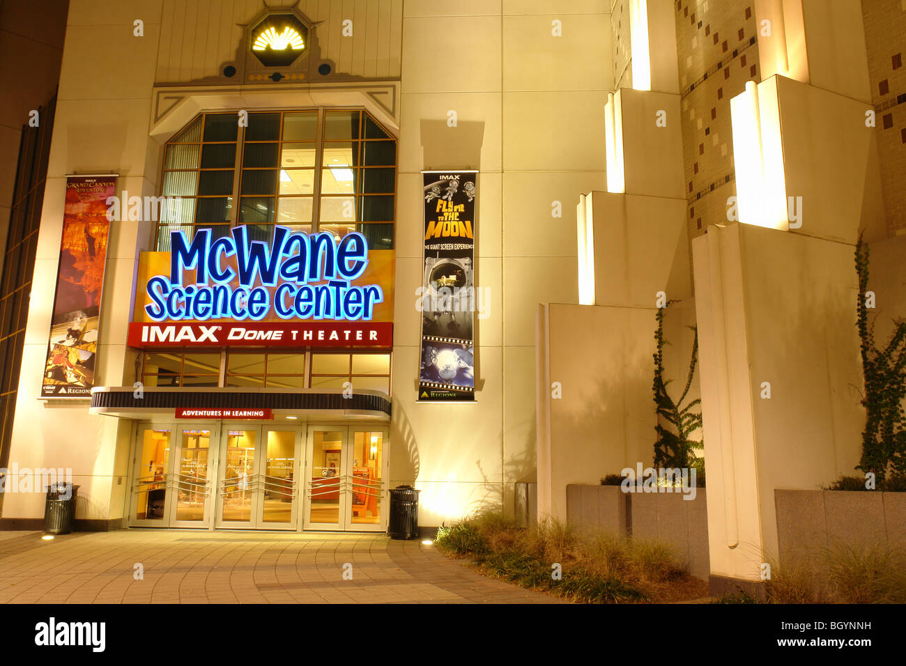 Birmingham, Al, Alabama, Downtown, McWane Science Center, IMAX Dome