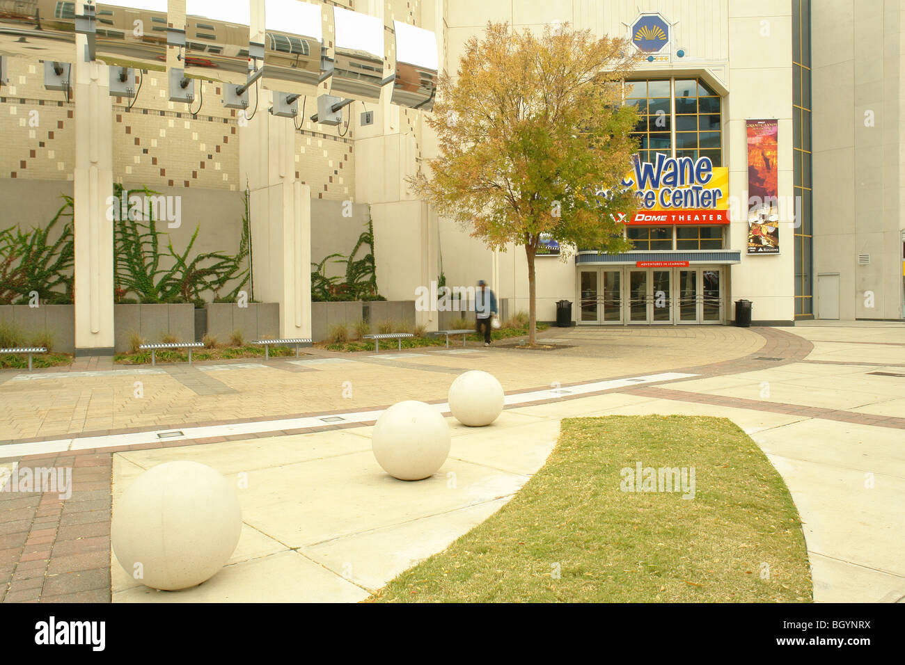 Birmingham, Al, Alabama, Downtown, McWane Science Center, IMAX Dome
