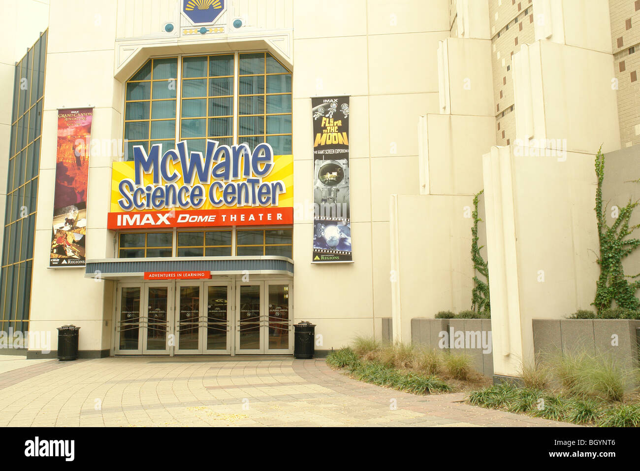 Birmingham, Al, Alabama, Downtown, McWane Science Center, IMAX Dome