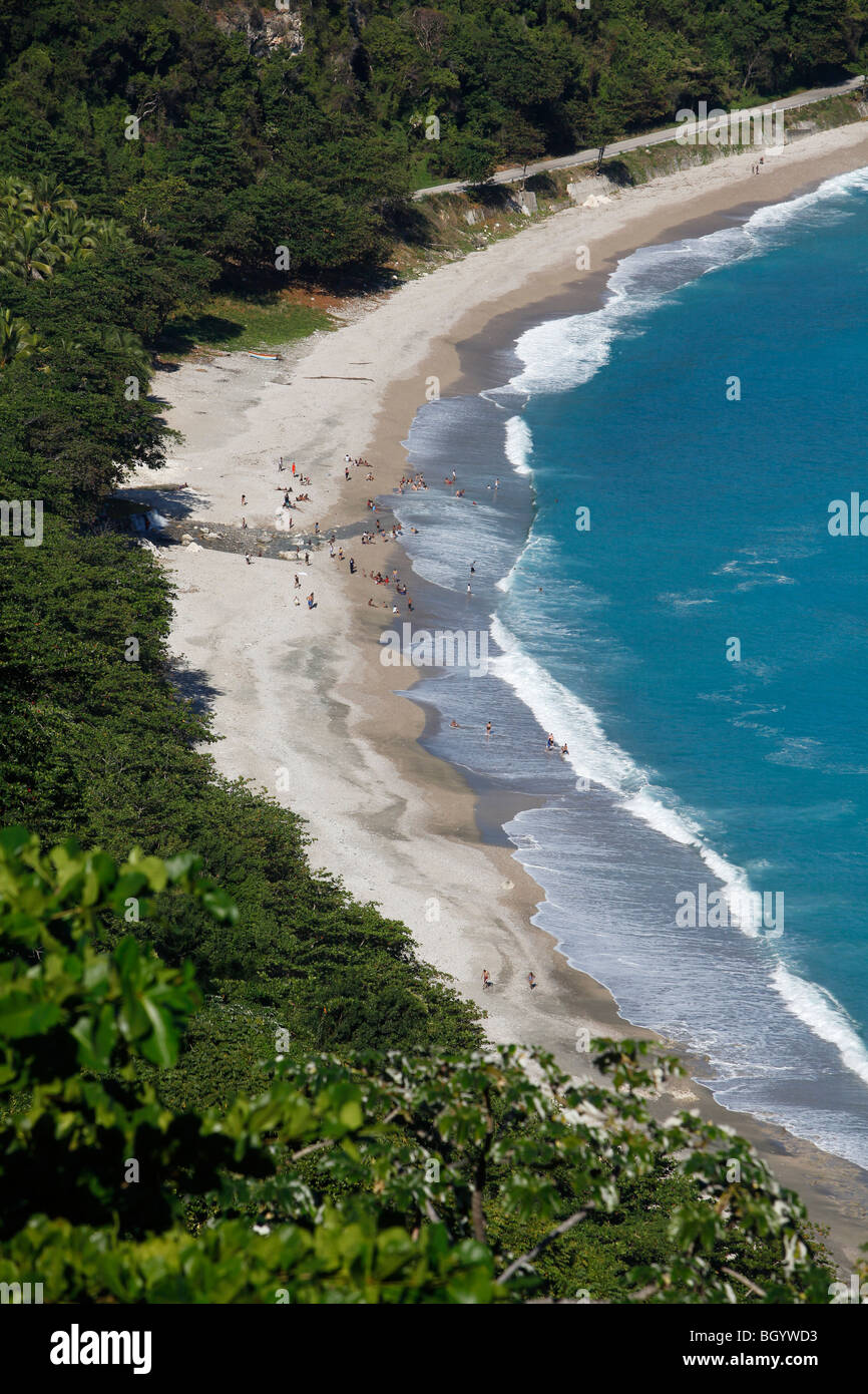 Playa San Rafael, southwest Dominican Republic Stock Photo