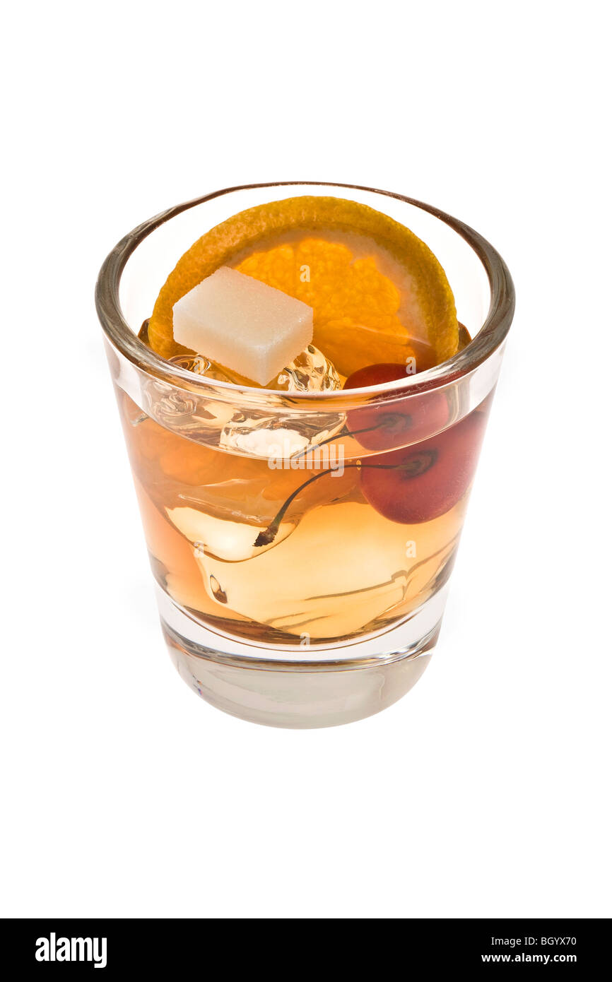 Old fashioned mixed drink sugar Cut Out Stock Images & Pictures Alamy