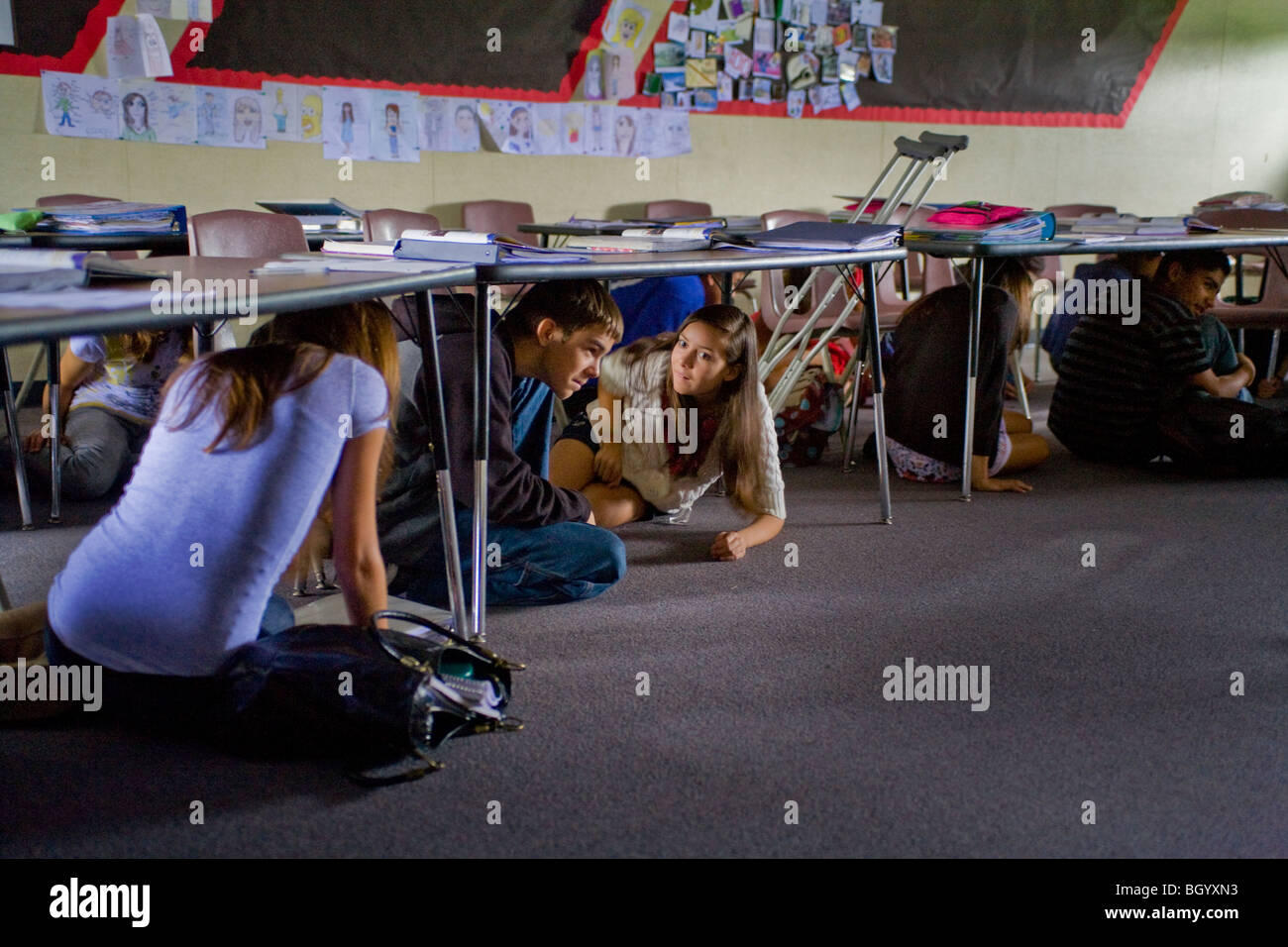 Boy Hiding Under Table Boys High Resolution Stock Photography and ... pic image pic