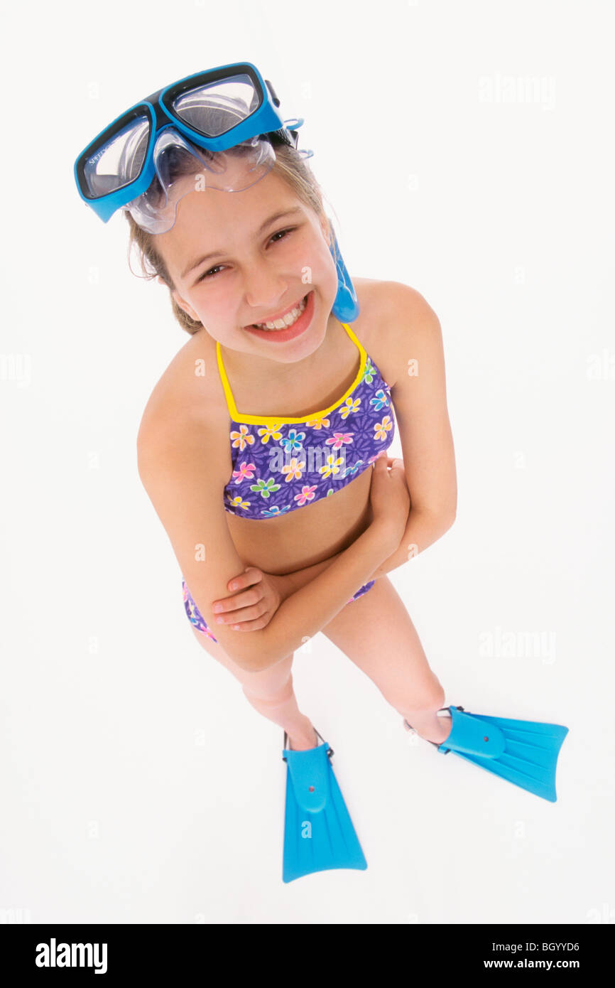 Preteen girl swimsuit Stock Photos - Page 1 : Masterfile
