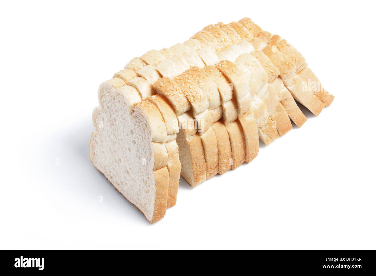 Loaf of Sliced Bread Stock Photo Alamy