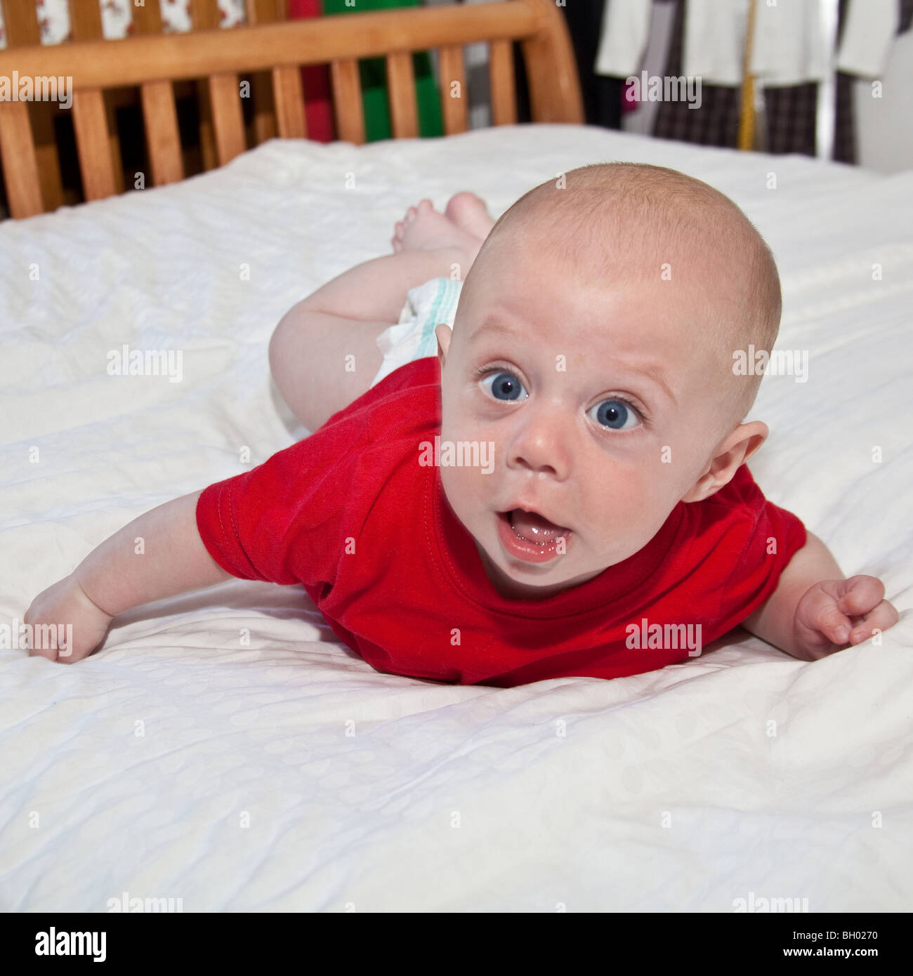 Tom And Jerry Printed Dress For Baby Boy In Red Color