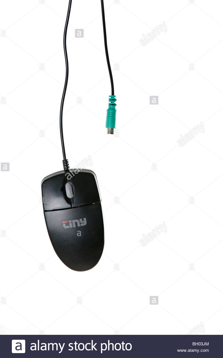 PS2 mouse Stock Photo