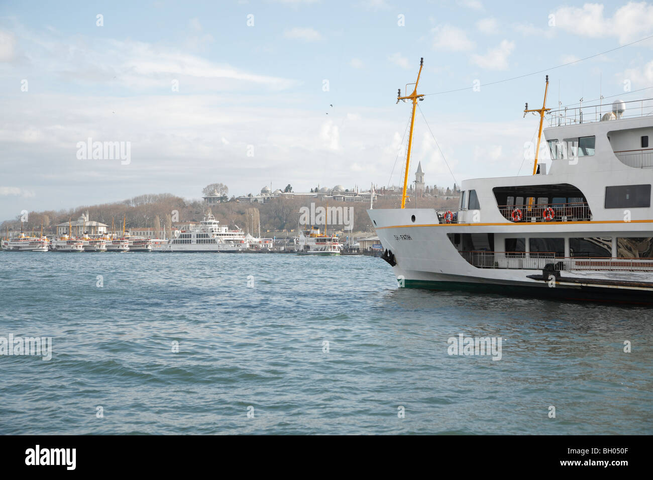 Bosphorus Ferry, Istanbul, Turkey Stock Photo