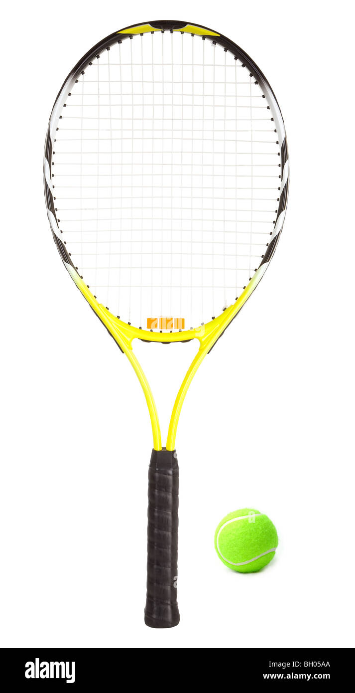 Tennis Bal Racket Tennis racket and ball hi-res stock photography and images - Alamy