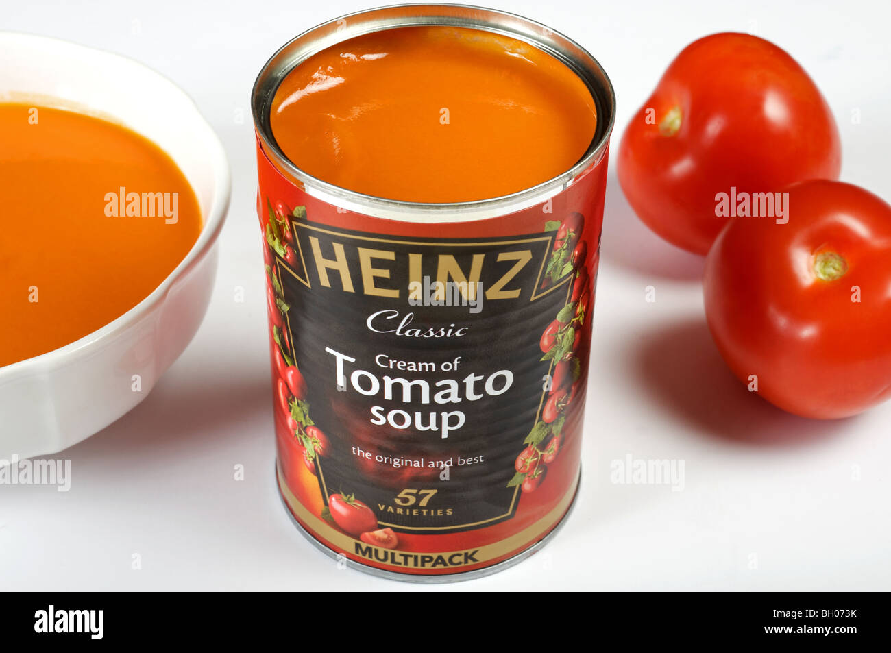 Heinz tomato soup Stock Photo