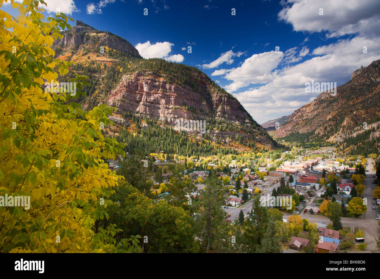 Ouray, Colorado. Stock Photo