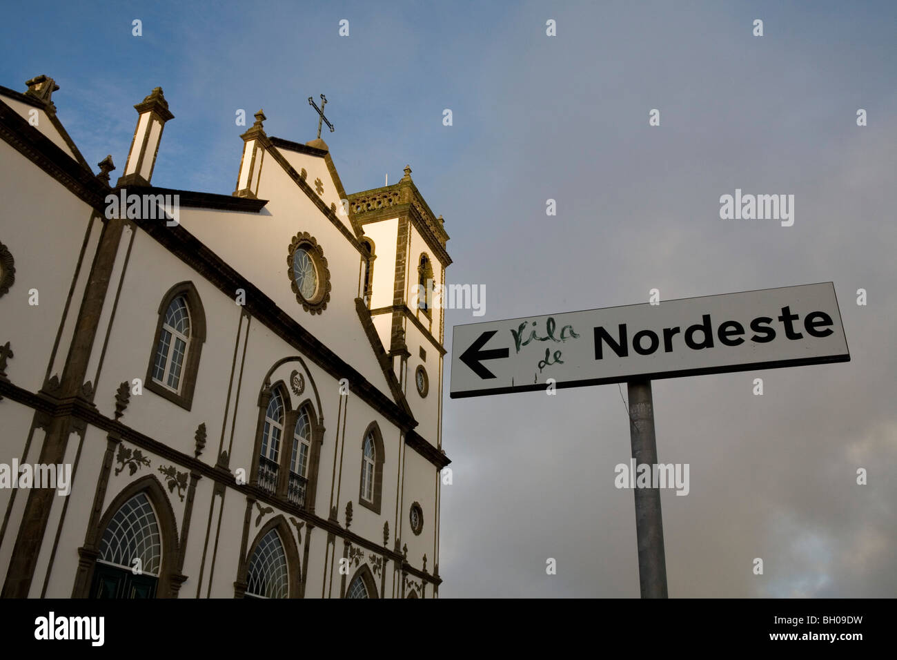 Sign azores portugal hi-res stock photography and images - Alamy