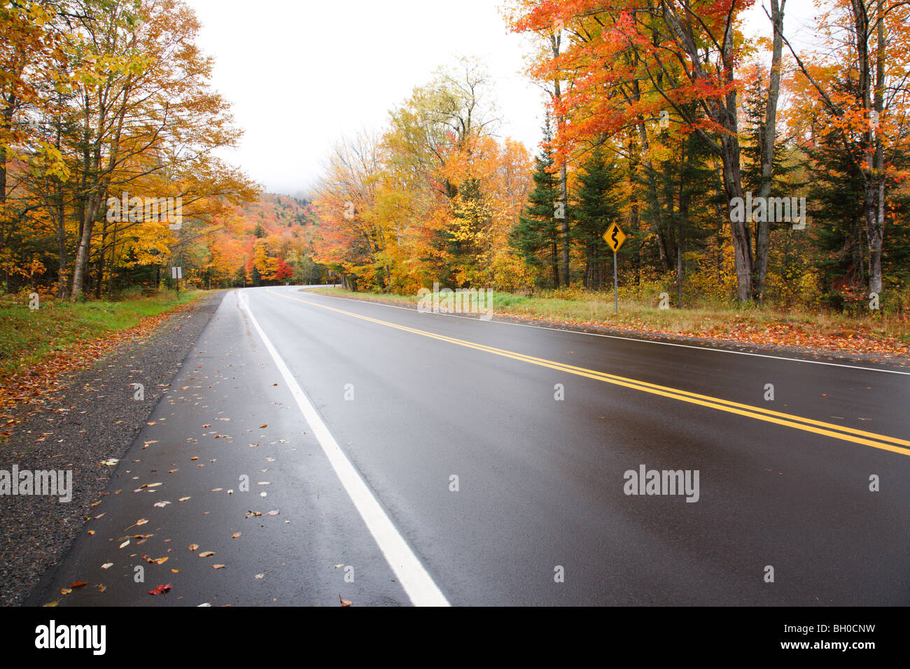 Dixville Notch State Park during the autumn months in Dixville, New ...