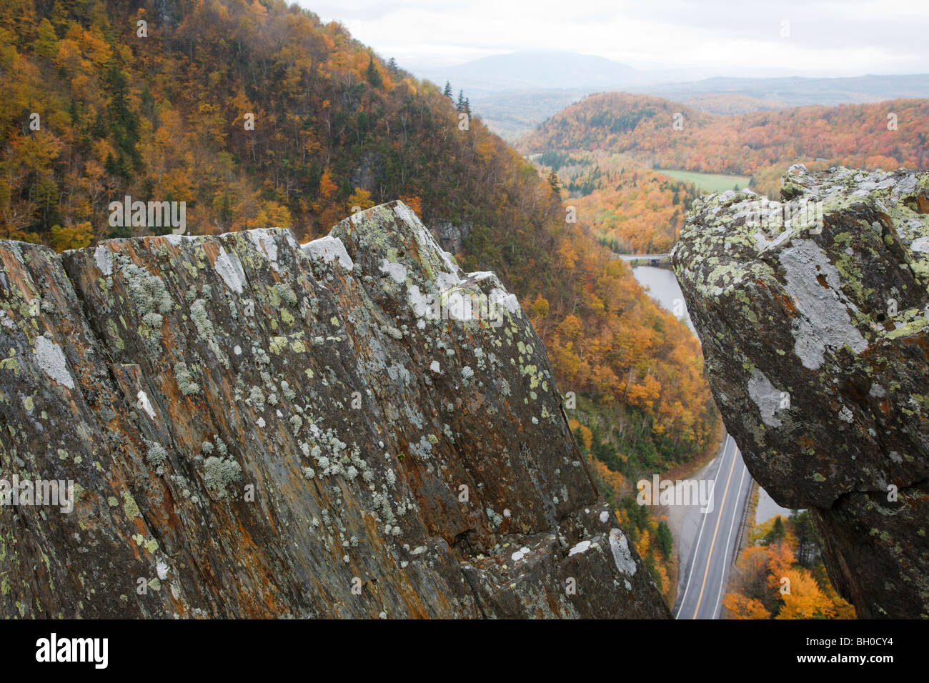 Dixville Notch State Park during the autumn months in Dixville, New