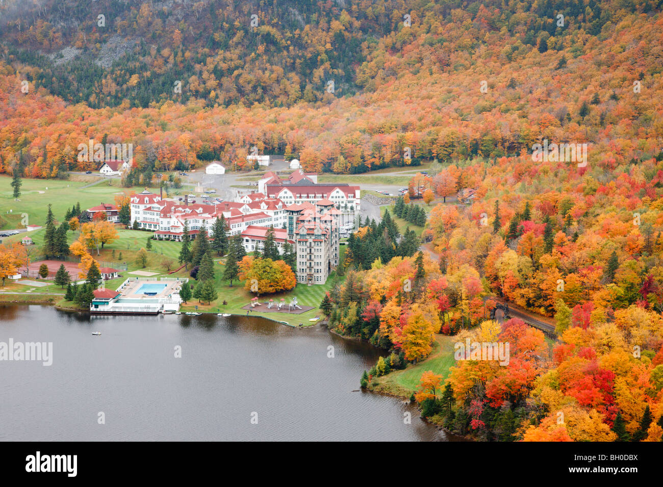 Dixville Notch State Park during the autumn months in Dixville, New