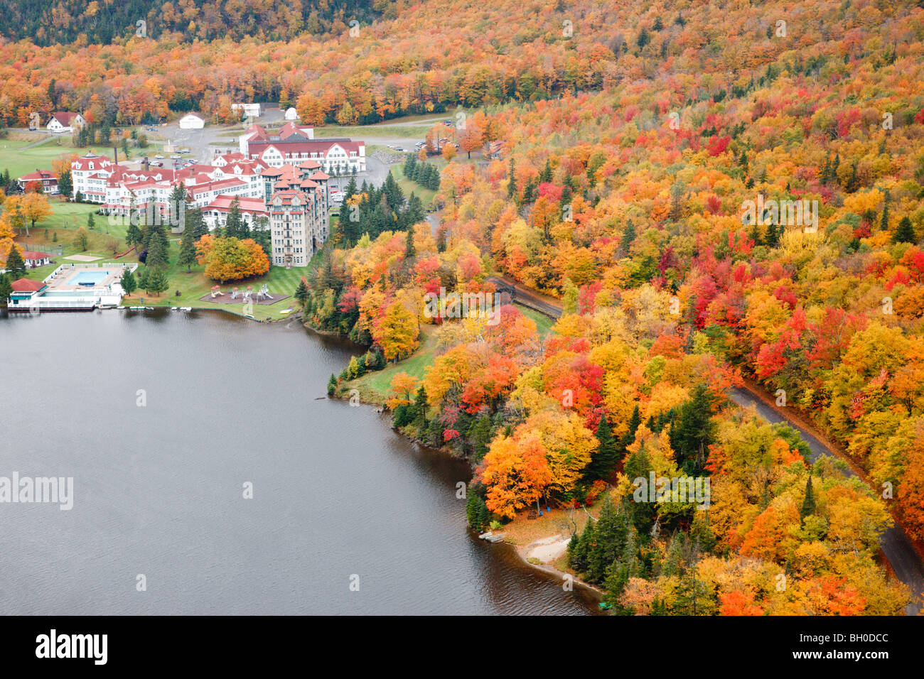 Dixville Notch State Park during the autumn months in Dixville, New