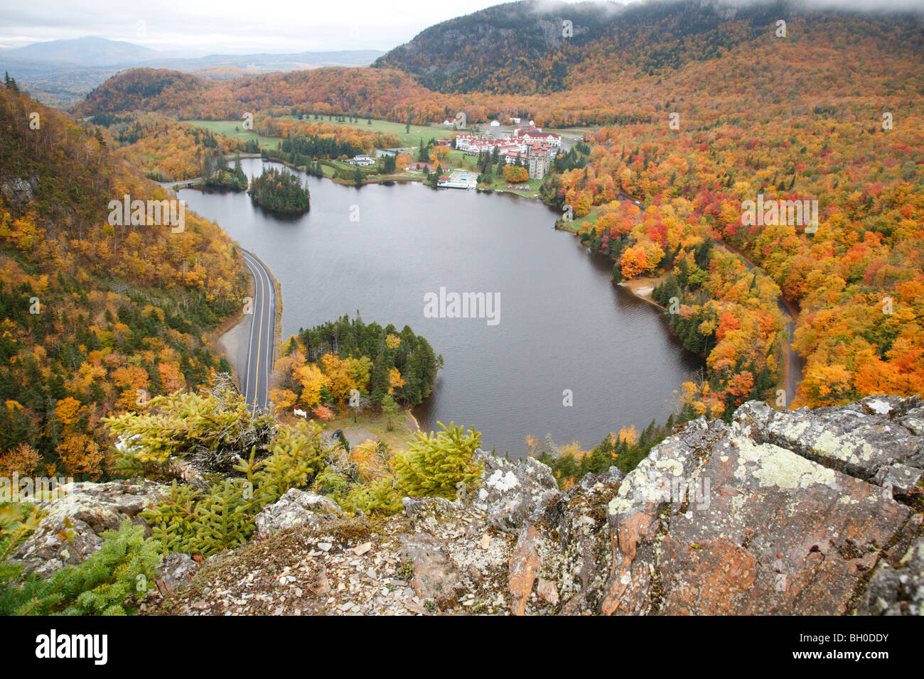 Dixville Notch State Park during the autumn months in Dixville, New