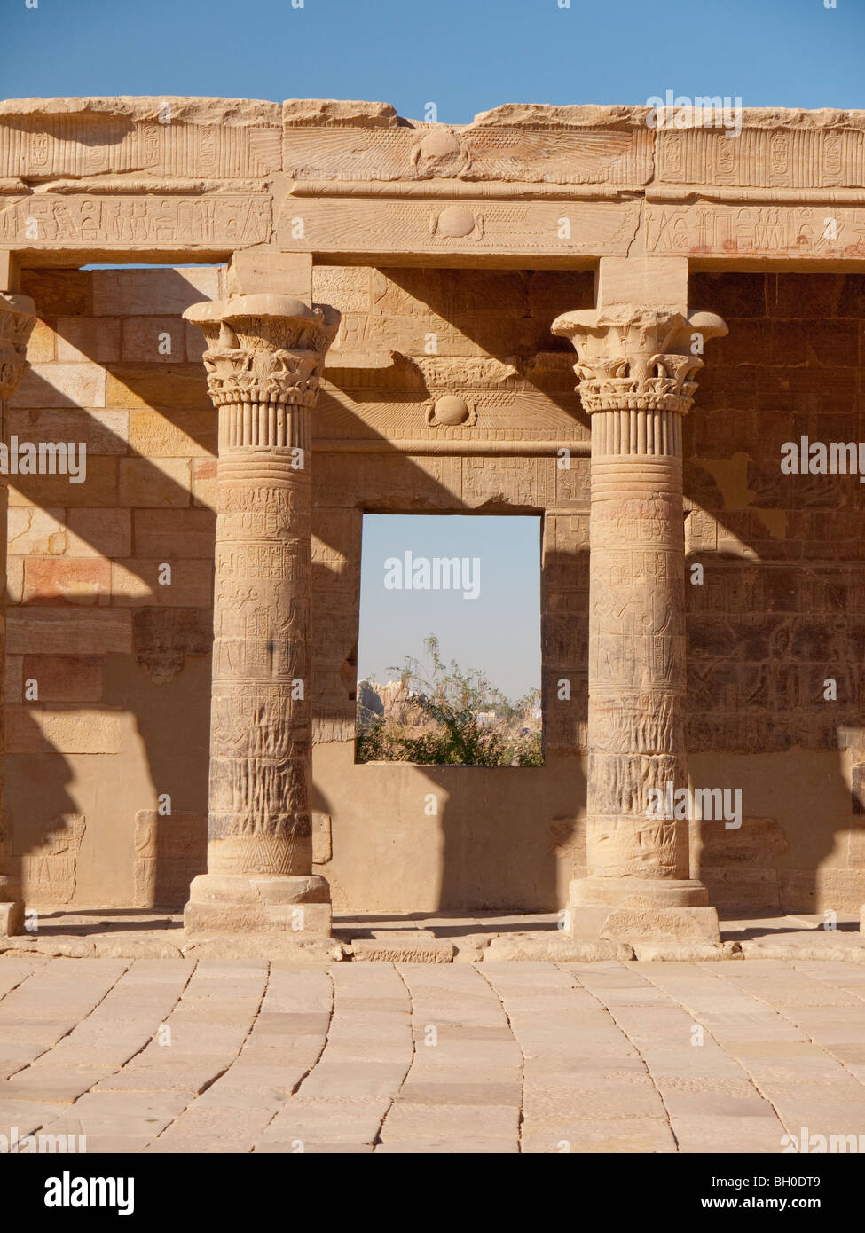 The Temple To Isis Horus And Osiris On Philae Island On The - 
