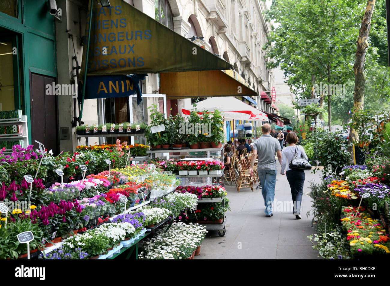 Paris flower shop hires stock photography and images Alamy