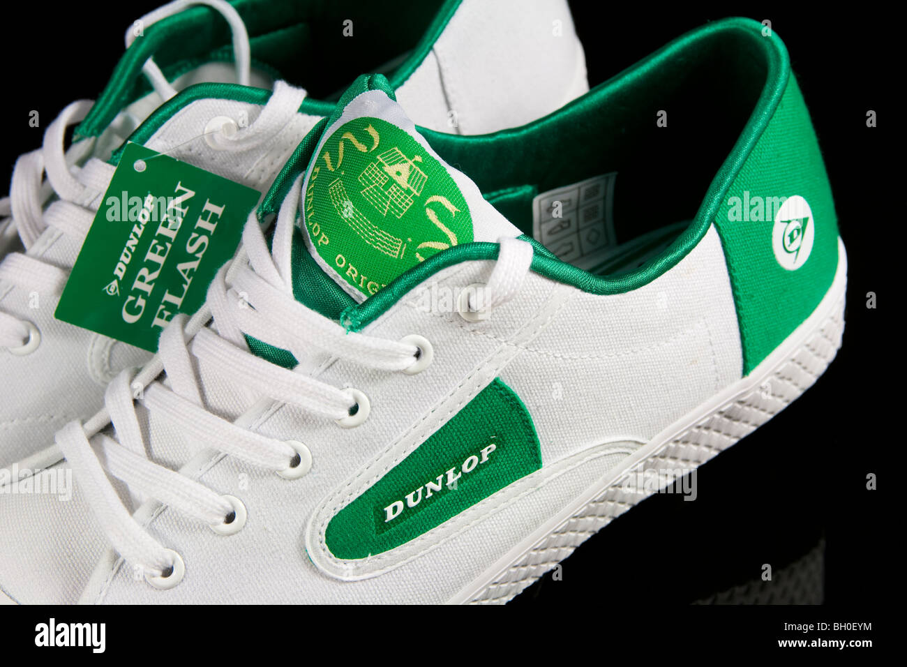 Dunlop Green Flash tennis shoes Stock 