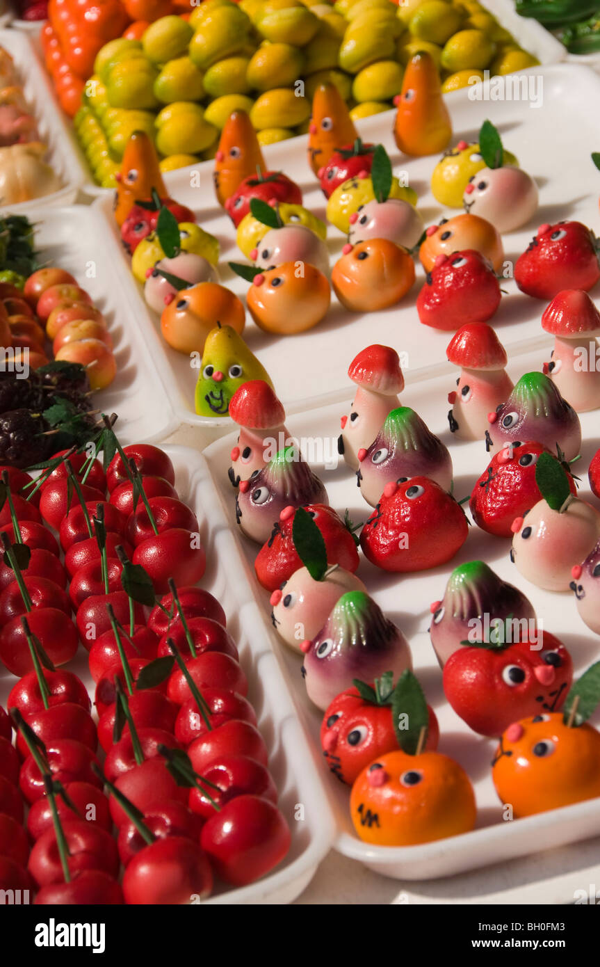 Nice, France, French in Provincial Food Market on Sidewalk, Cours