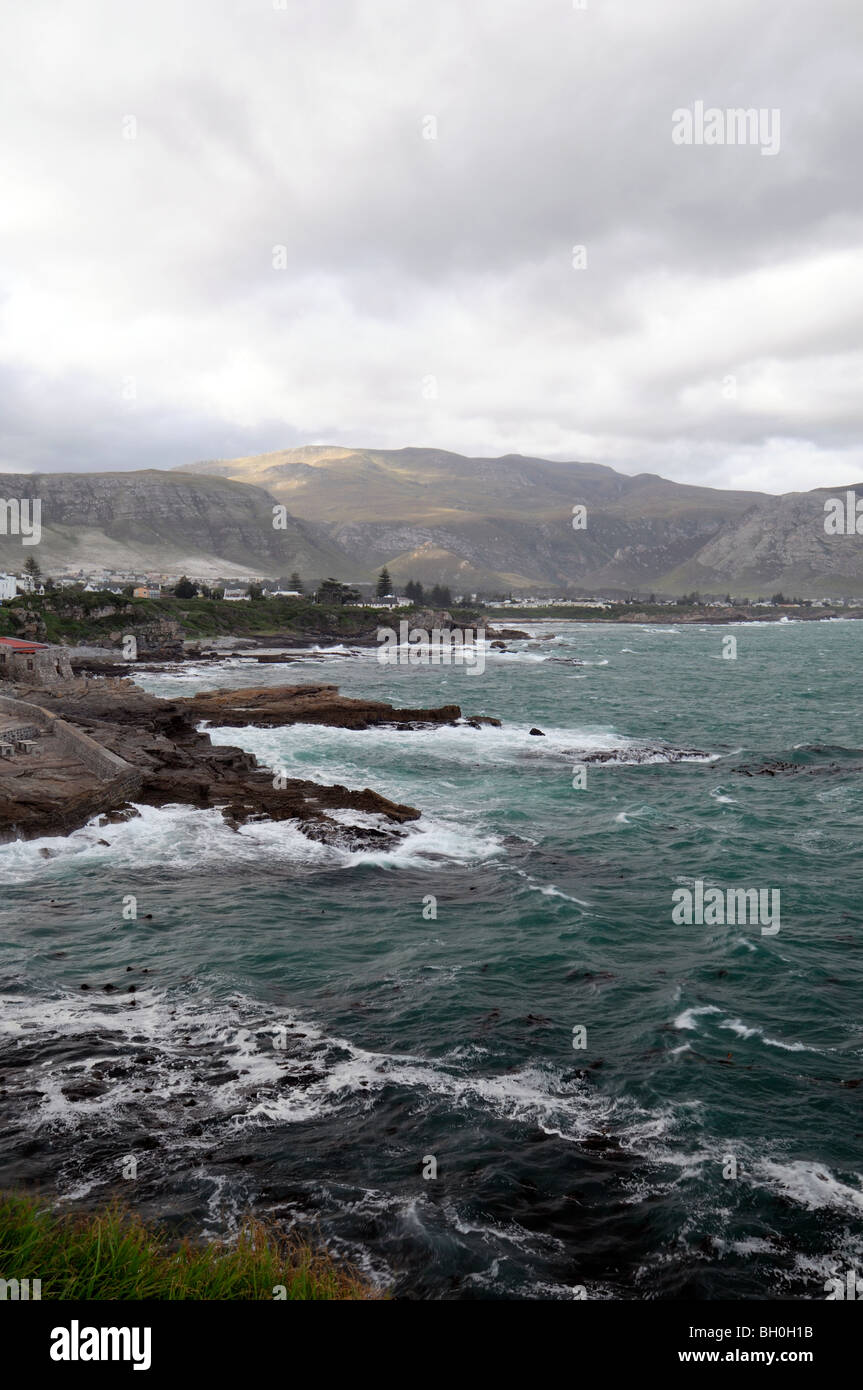 Hermanus Walker Bay harbour harbor coast coastal coastline Western Cape