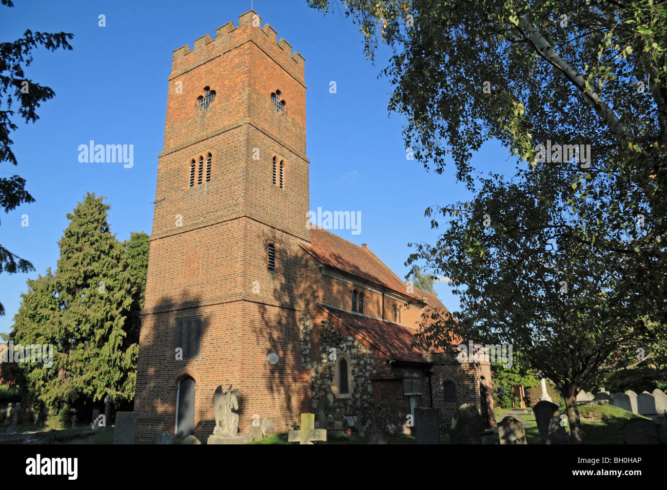 The St Mary Magdalene church, Littleton, Shepperton, UK. Stock Photo