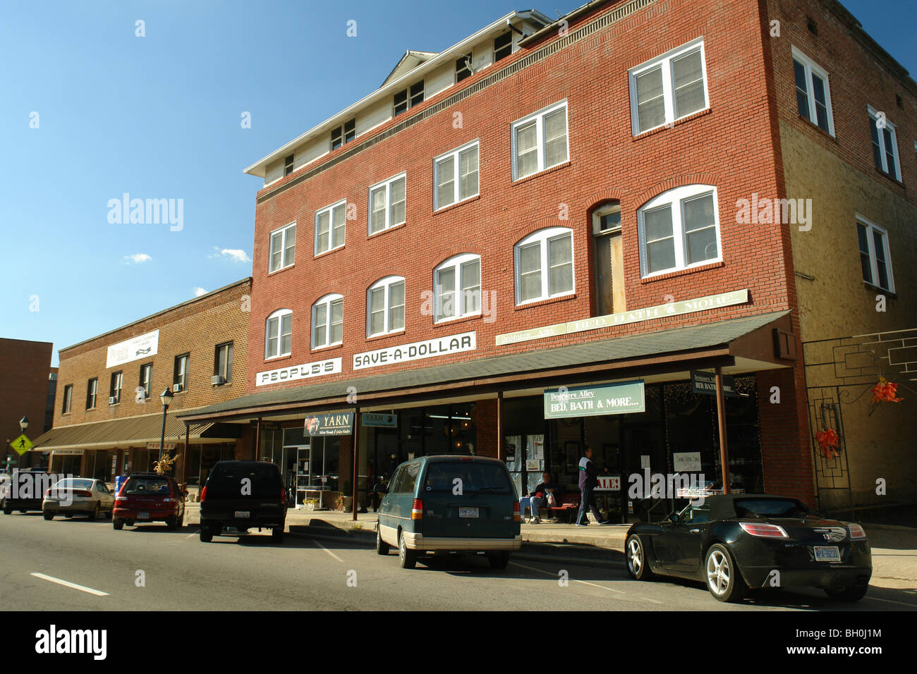 Franklin, NC, North Carolina, downtown Stock Photo Alamy