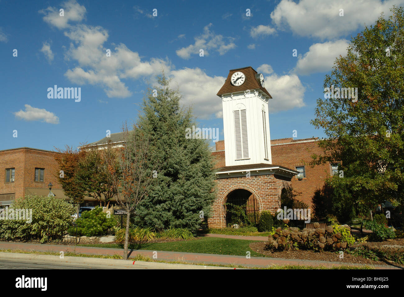 Franklin, NC, North Carolina, downtown, autumn Stock Photo Alamy