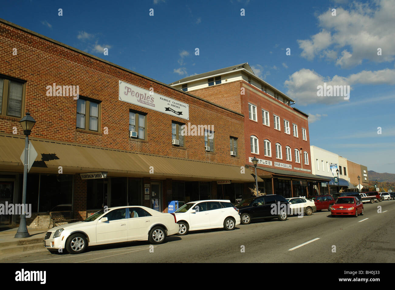 Main street franklin north carolina hires stock photography and images
