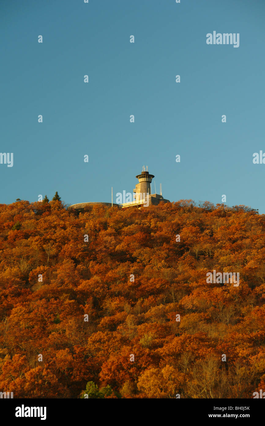 Brasstown Bald, GA, Chattahoochee National Forest, Highest Point in GA, autumn Stock