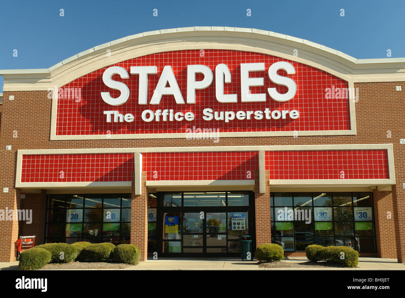Cleveland, TN, Tennessee, Staples Office Supply Store Stock Photo