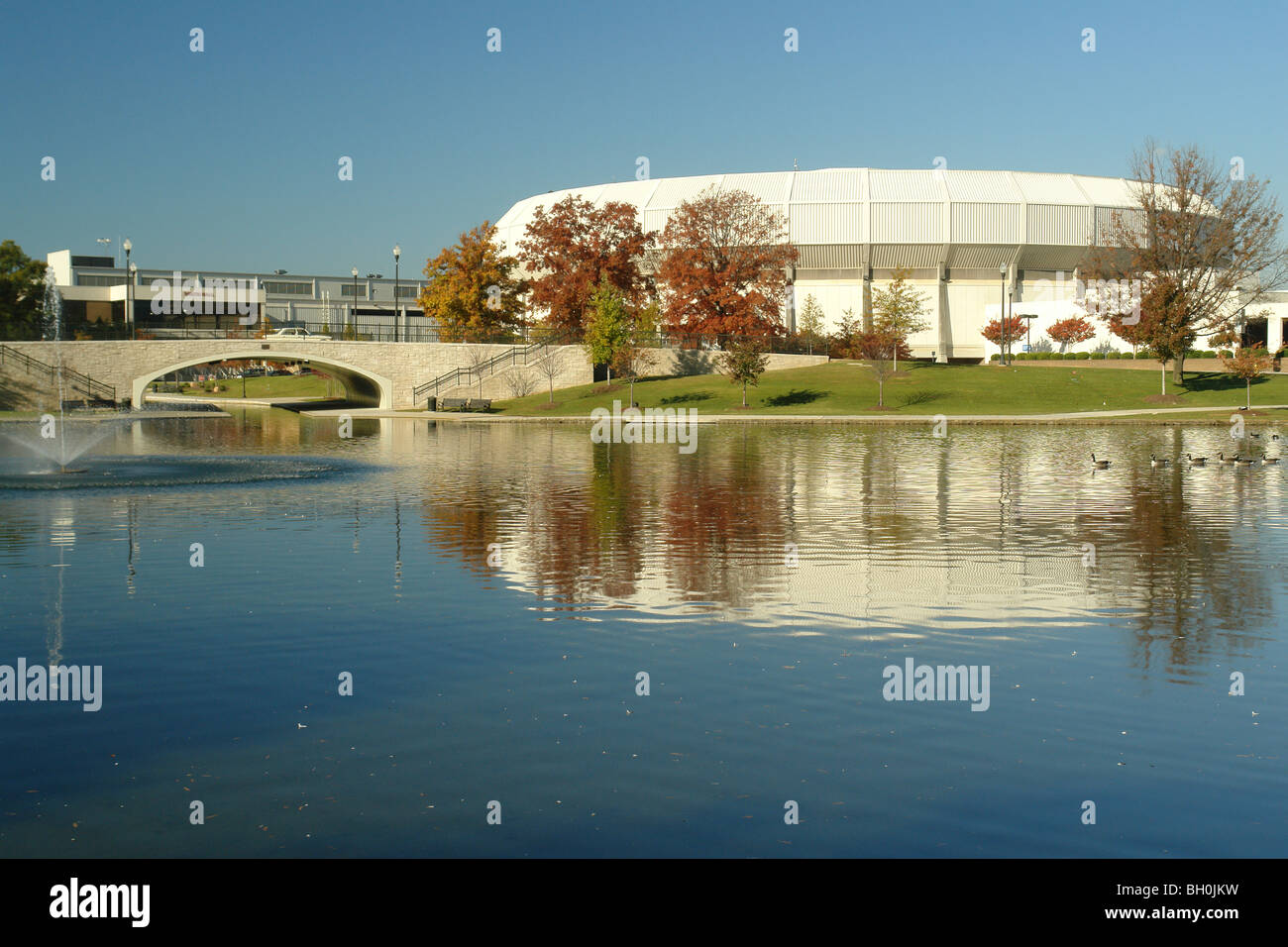 Huntsville, Al, Alabama, Downtown, Von Braun Center Arena Stock Photo